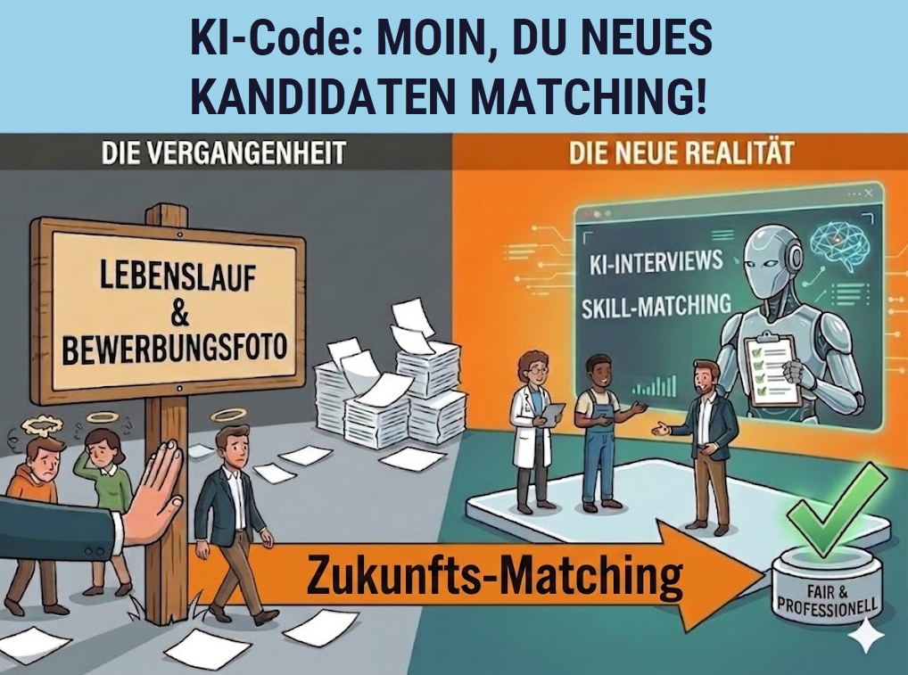 KI‑Code: Moin, du neues Kandidaten‑Matching