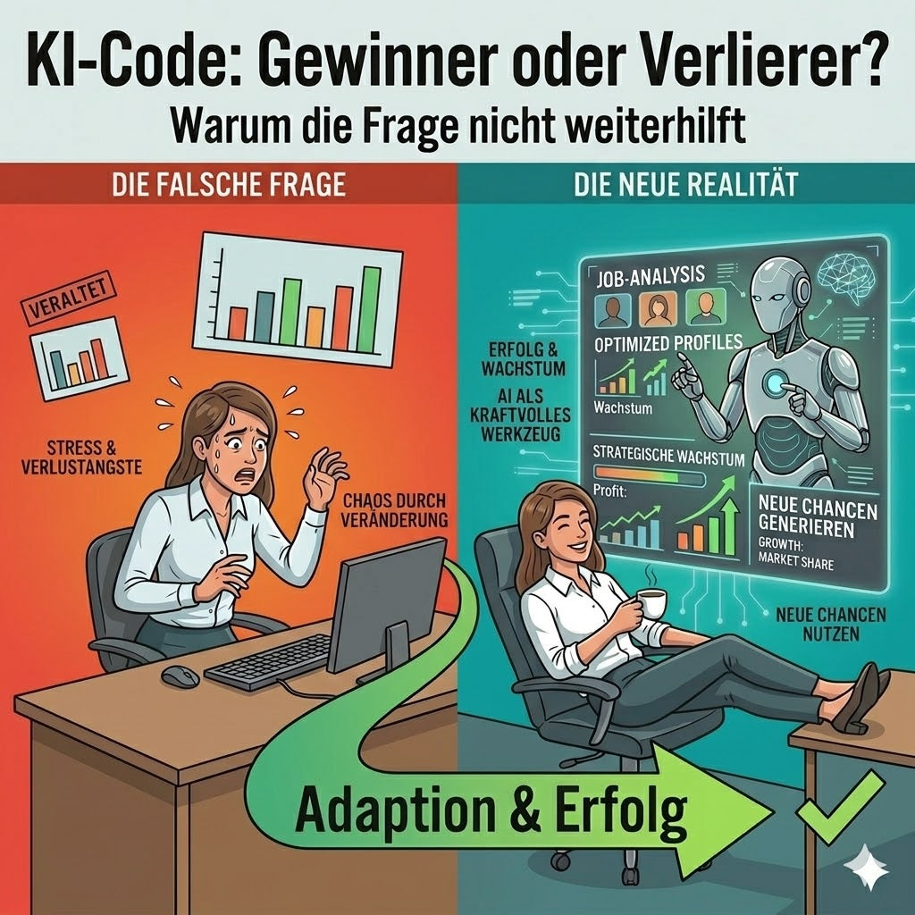 KI: Gewinner oder Verlierer? Warum die Frage nicht weiterhilft