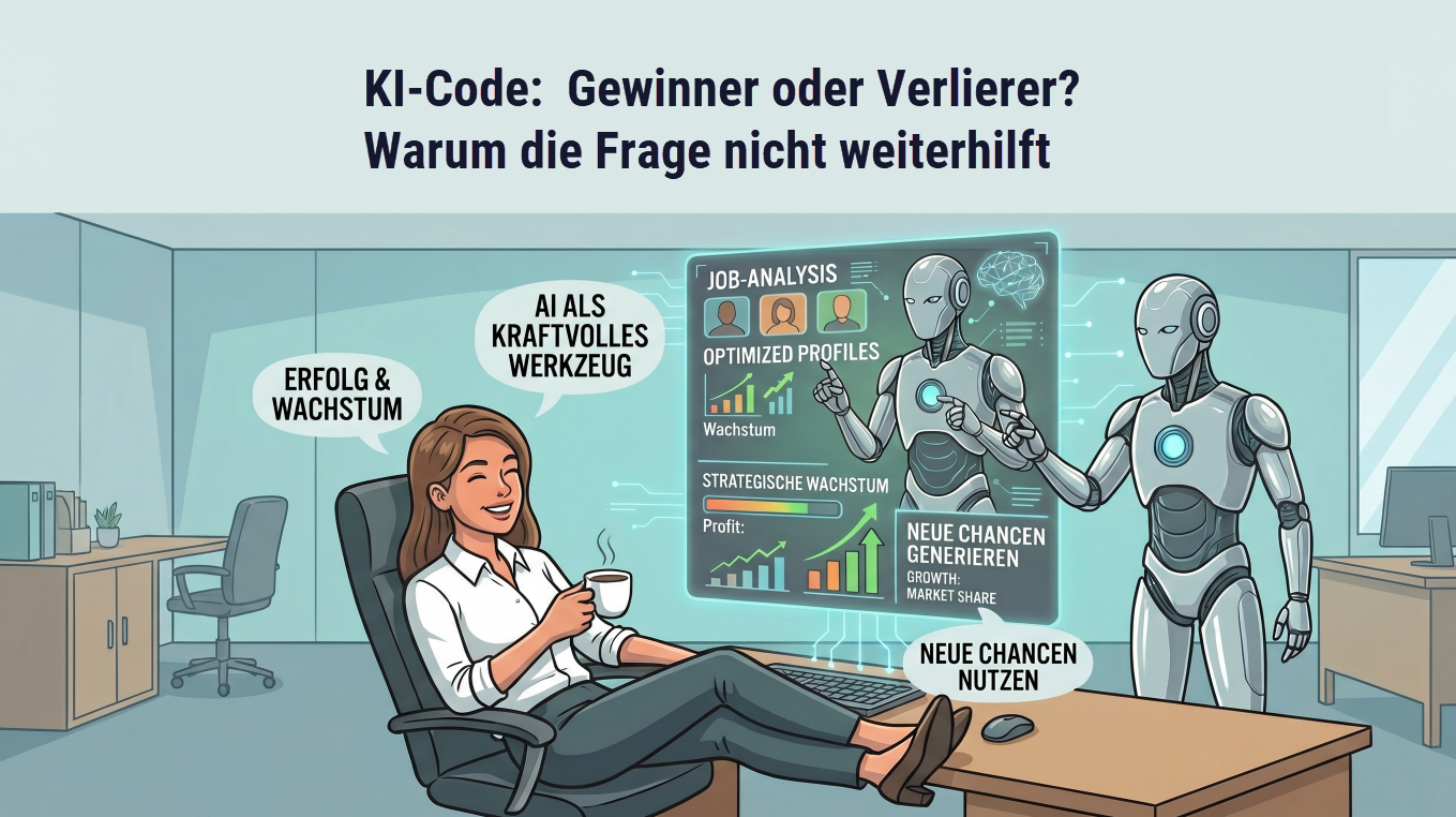KI: Gewinner oder Verlierer? Warum die Frage nicht weiterhilft